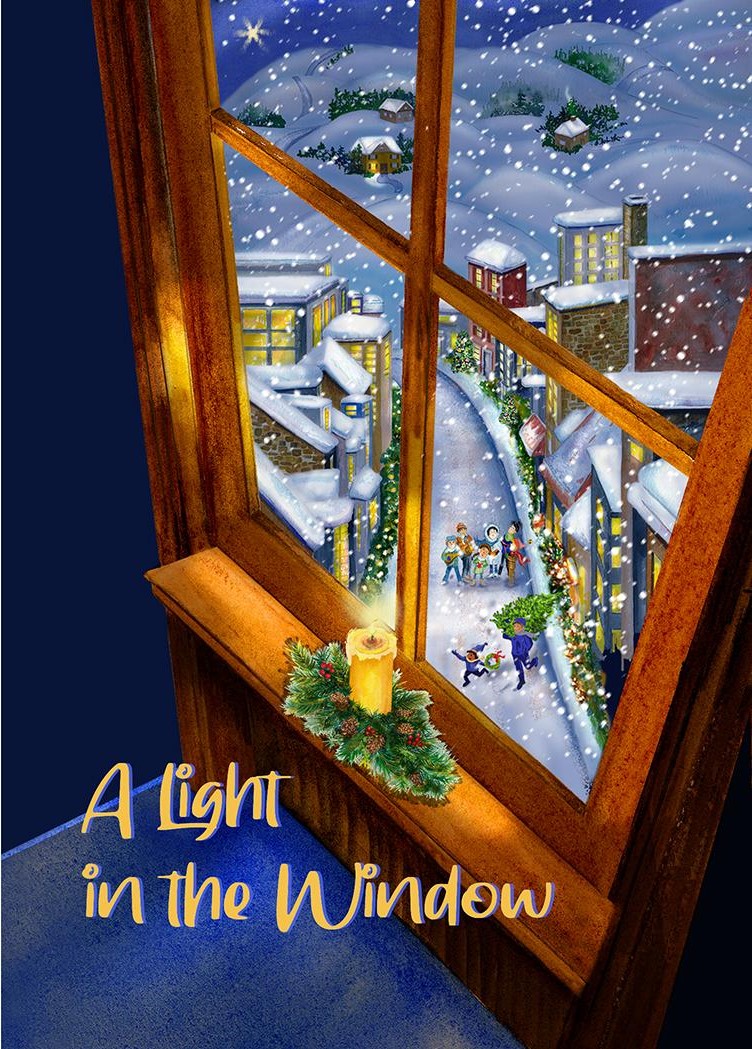 Picture of "A Light in the Window" Christmas cards